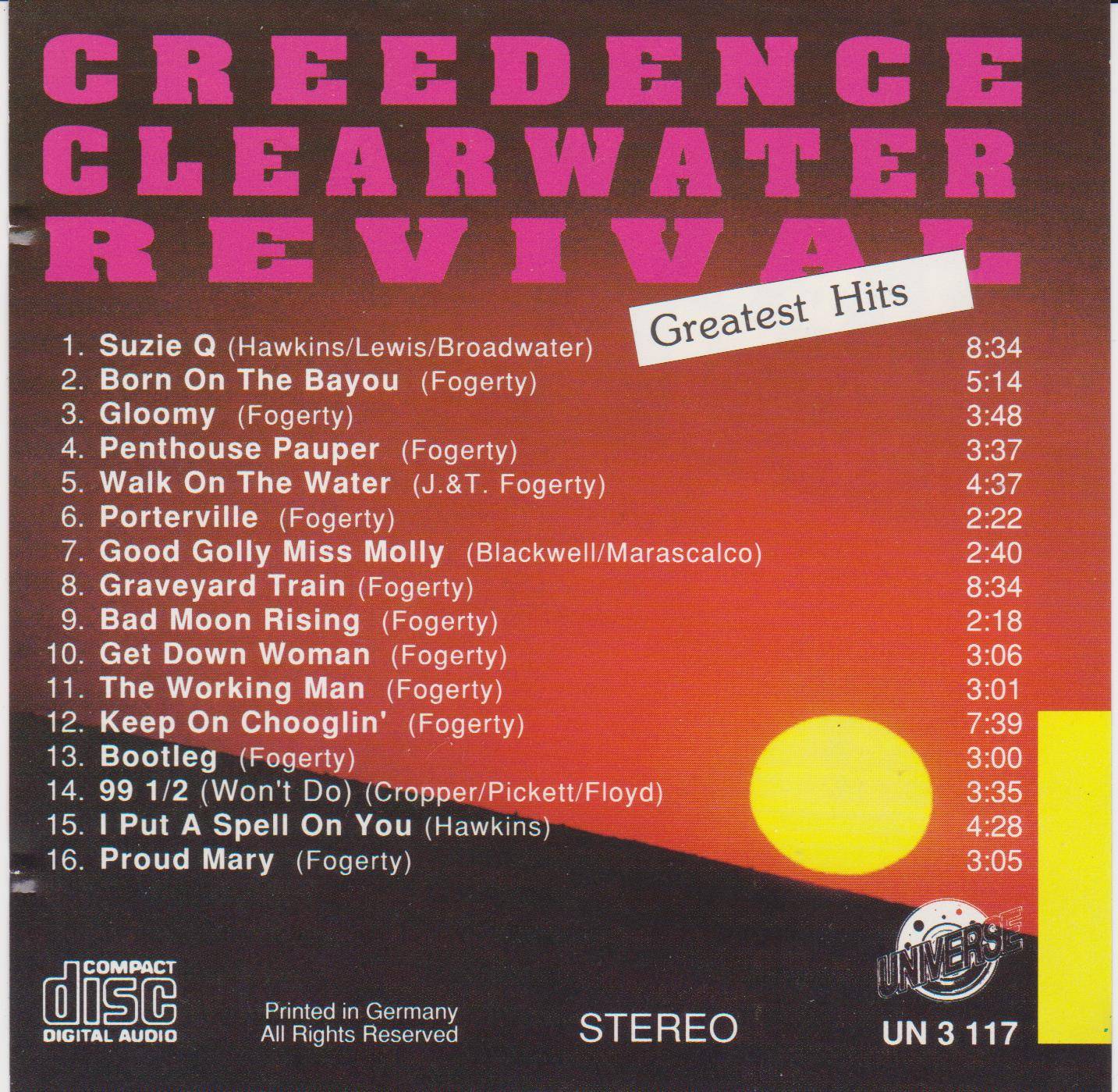 Creedence Clearwater Revival Greatest Hits [vk in de]